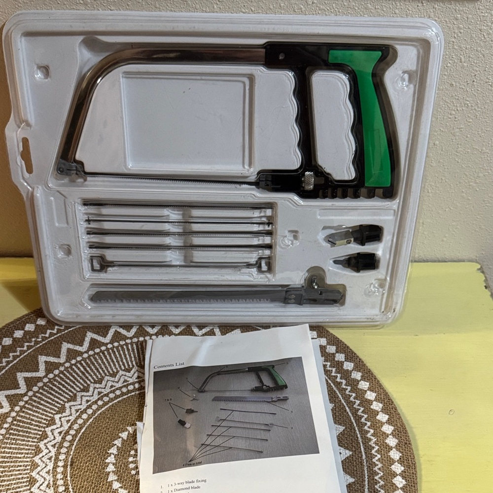 Magic Saw Multi Purpose Deluxe Coping Saw Set